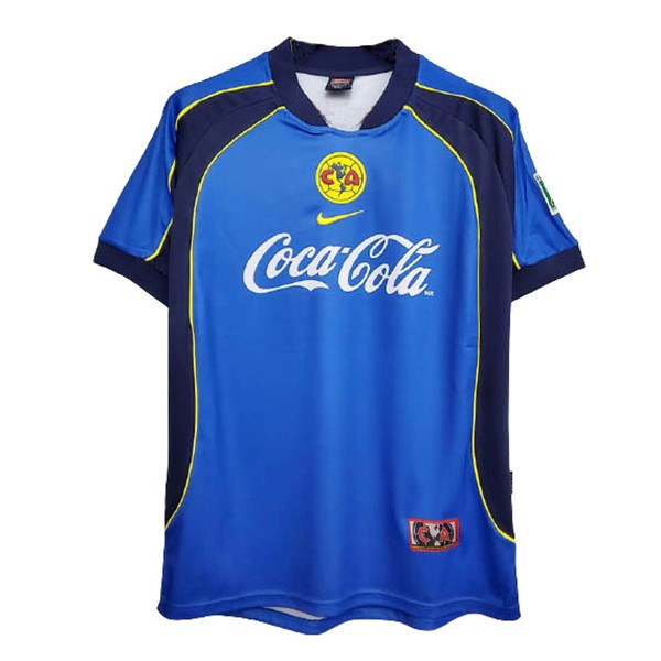 Thailandia Maglia América Away Retro 2001 2002 Blu